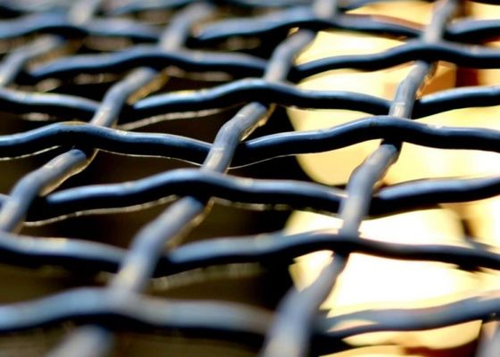 Siatka druciana z ciężkiego metalu przemysłowego do zastosowań odpornych na ścieranie
