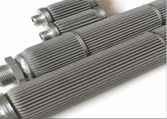 Filtr harmonijkowy ze stali nierdzewnej