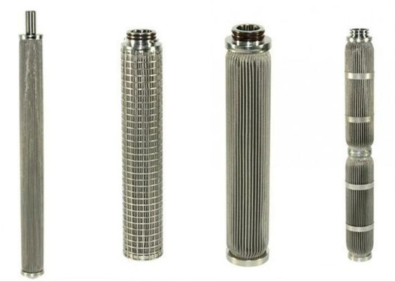 Filtr harmonijkowy ze stali nierdzewnej