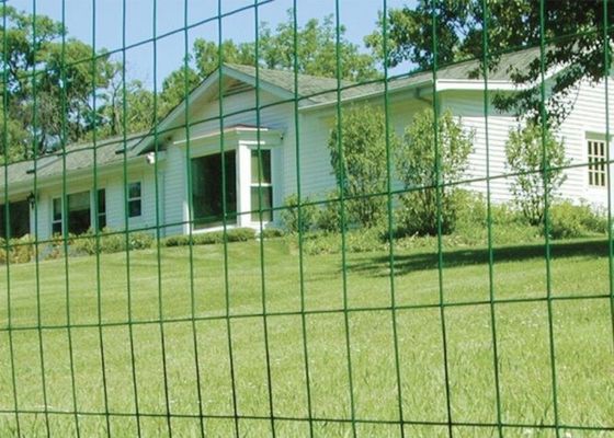 Siatka druciana powlekana na zielono 0,35 mm-6 mm Rolki ogrodzeniowe z siatki drucianej Anti Aging