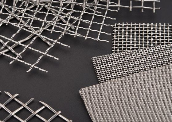 Tkana karbowana siatka filtracyjna ze stali nierdzewnej AISI316 Siatka ekstrudera