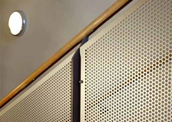 0,5 mm do 6 mm Dekoracyjna perforowana blacha aluminiowa Ochrona środowiska