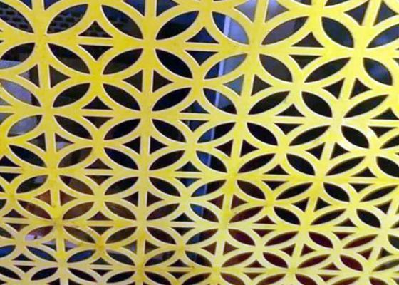 Wysoka otwarta powierzchnia Perforated Steel Mesh Sheets Pvc Coating Dekoracja Otwór Rozmiar 0,1 mm