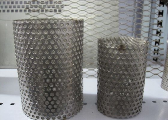 10,0 mm grubości Perforated Mesh Sheet ze stali nierdzewnej do filtrowania przemysłowego