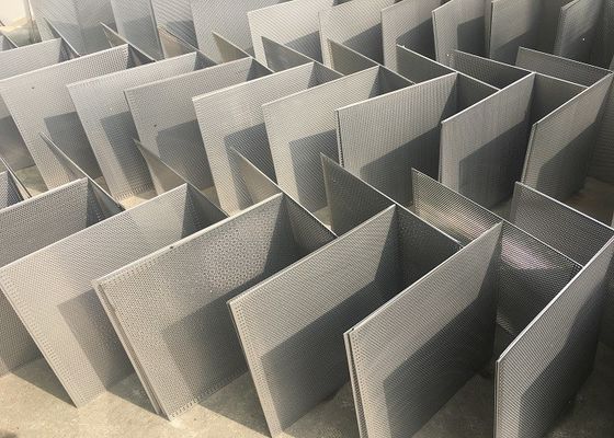 10,0 mm grubości Perforated Mesh Sheet ze stali nierdzewnej do filtrowania przemysłowego