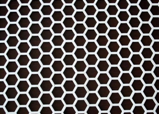 Anodujący aluminiowy przewiercony płytek sieci wielkość otworu od 0,1 mm do 100 mm