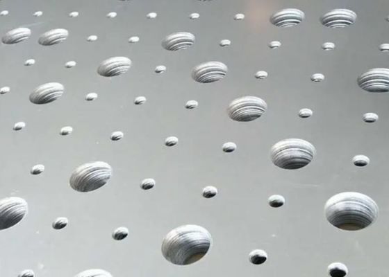 Grubość 0,2 mm-10 mm Stal nierdzewna Puching Metal do urządzeń przemysłowych i filtrów