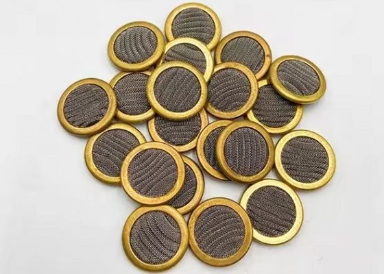 Wytrzymałe miedziane sieci filtrujące z tkaną techniczną rękodziełem