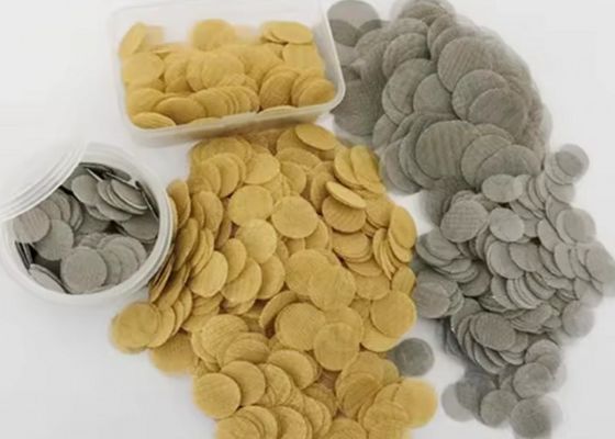 Wytrzymałe miedziane sieci filtrujące z tkaną techniczną rękodziełem