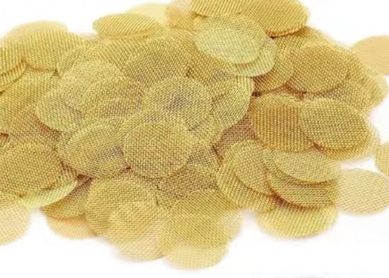 Wytrzymałe miedziane sieci filtrujące z tkaną techniczną rękodziełem