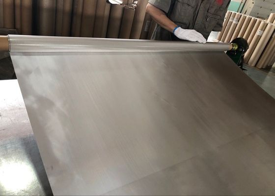 Płaszczyzna z siatki z włókienem węglowym z stalowego stalowego złoża połączonego z galwanizacją, płaska tkanina do filtrowania przemysłowego