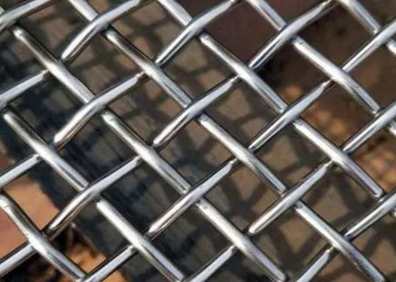 Odporność na ścieranie Kwadratowy ekran z siatki drucianej ze stali wysokowęglowej