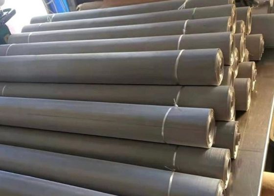 Rolowanie sieci ze stali nierdzewnej 0,02-50,8 mm Otwór SS 316 Twill Weave do zastosowań przemysłowych