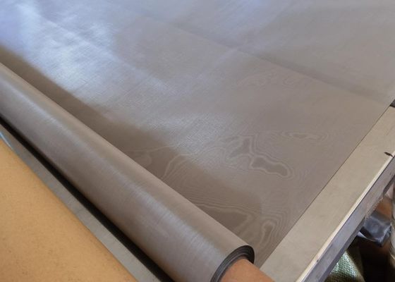 Bardzo cienka sieć sieciowa ze stali nierdzewnej, z ekranem, prostą siecią, typu 400, o różnej długości
