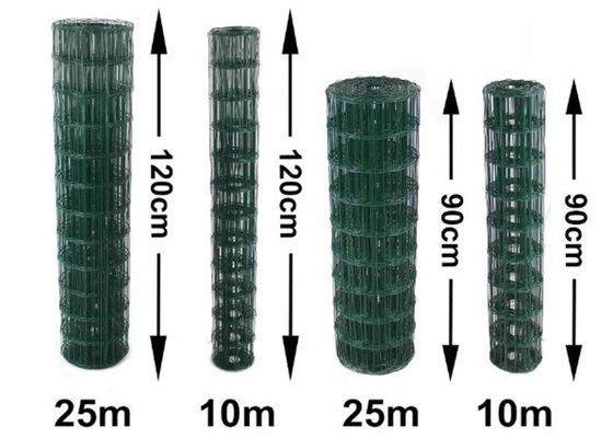 Odporna na korozję PVC powlekana spawana siatka z średnicą drutu 0,5 mm-6,0 mm