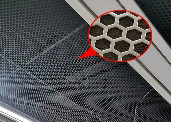 Specjalnie zaprojektowana przewiercona siatka sieciowa dla unikalnych wymagań projektu