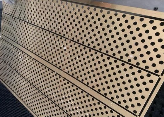 Zindywidualizowana Perforated Metal Mesh Sheet dla filtracji architektonicznej