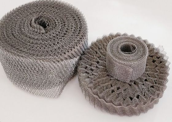 Rodzaje filtrów z włókien dzianych ze stali nierdzewnej z falami lub bez fal