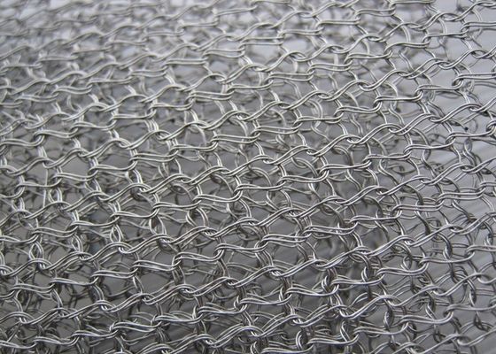 Włókno ze stali nierdzewnej średnica 0,08 mm-0,3 mm tkanina dziana do filtrów płynnego powietrza