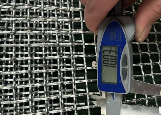 0.03-50.8mm Mesh Size Steel Wire Screen dla efektywnej wydajności filtracji