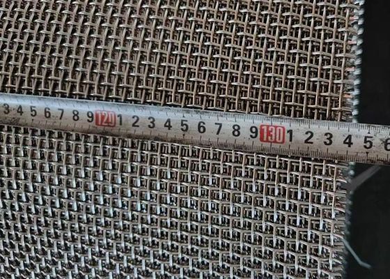 Włókno sieciowe ze stali nierdzewnej do przesiewania i filtrowania kwasów i kwasów szerokość 0,03m-6,5m