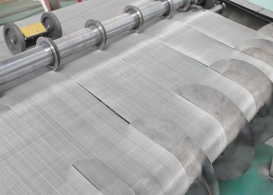 Zastosowalna szerokość płytki tkaniny Woven Wire Mesh Screen z wieloma opcjami materiałów