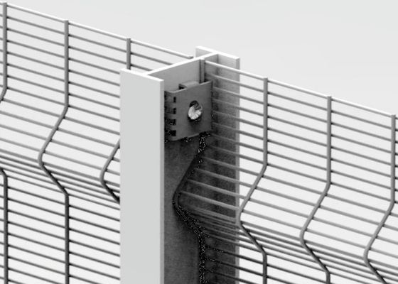 Panele ogrodzeniowe z siatki metalowej o wysokiej wytrzymałości 3D Anti Climbing 358 Panele ogrodzeniowe z siatki