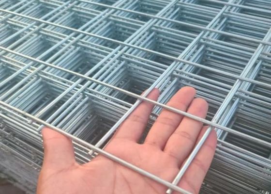 Panele z siatki drucianej ocynkowanej o grubości 8 mm do trwałych tymczasowych ogrodzeń