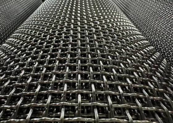 Sito z drutu o wysokiej wytrzymałości na rozciąganie z oczkiem 2 mm i szerokością rolki 0,9-1,5 m