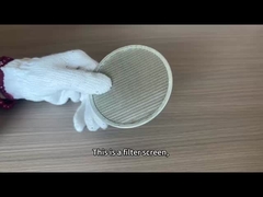 1-800mesh Aluminiowy ekran wytłaczarki z tworzywa sztucznego Ekran wytłaczarki ze stali nierdzewnej