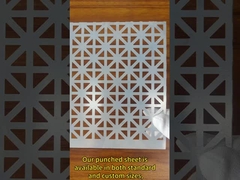 Standardowe rozmiary lub opcje niestandardowe 304 Perforated Mesh Sheet o grubości 0,1-12 mm
